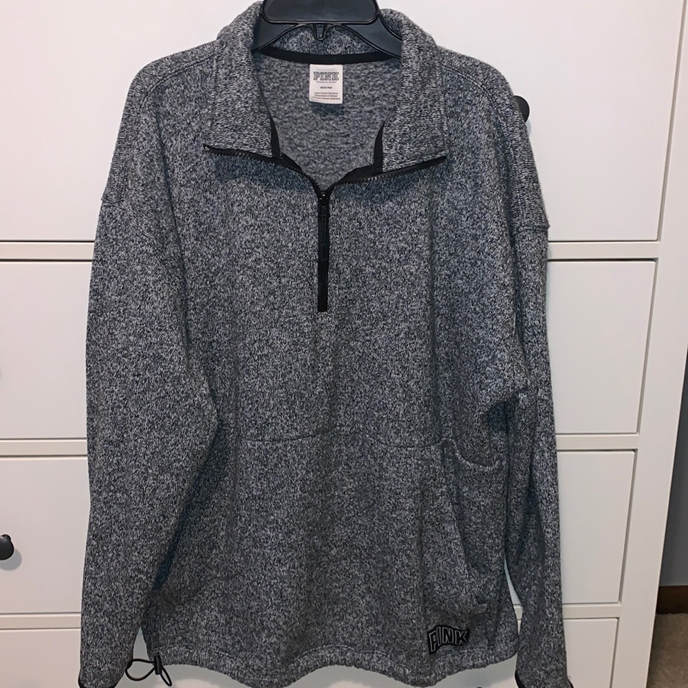 PINK Victoria Secret quarter zip sweater